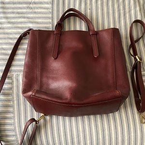 Fossil Camilla Convertible Leather Backpack